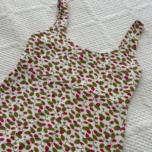 Brandy Melville Strawberry Print Dress